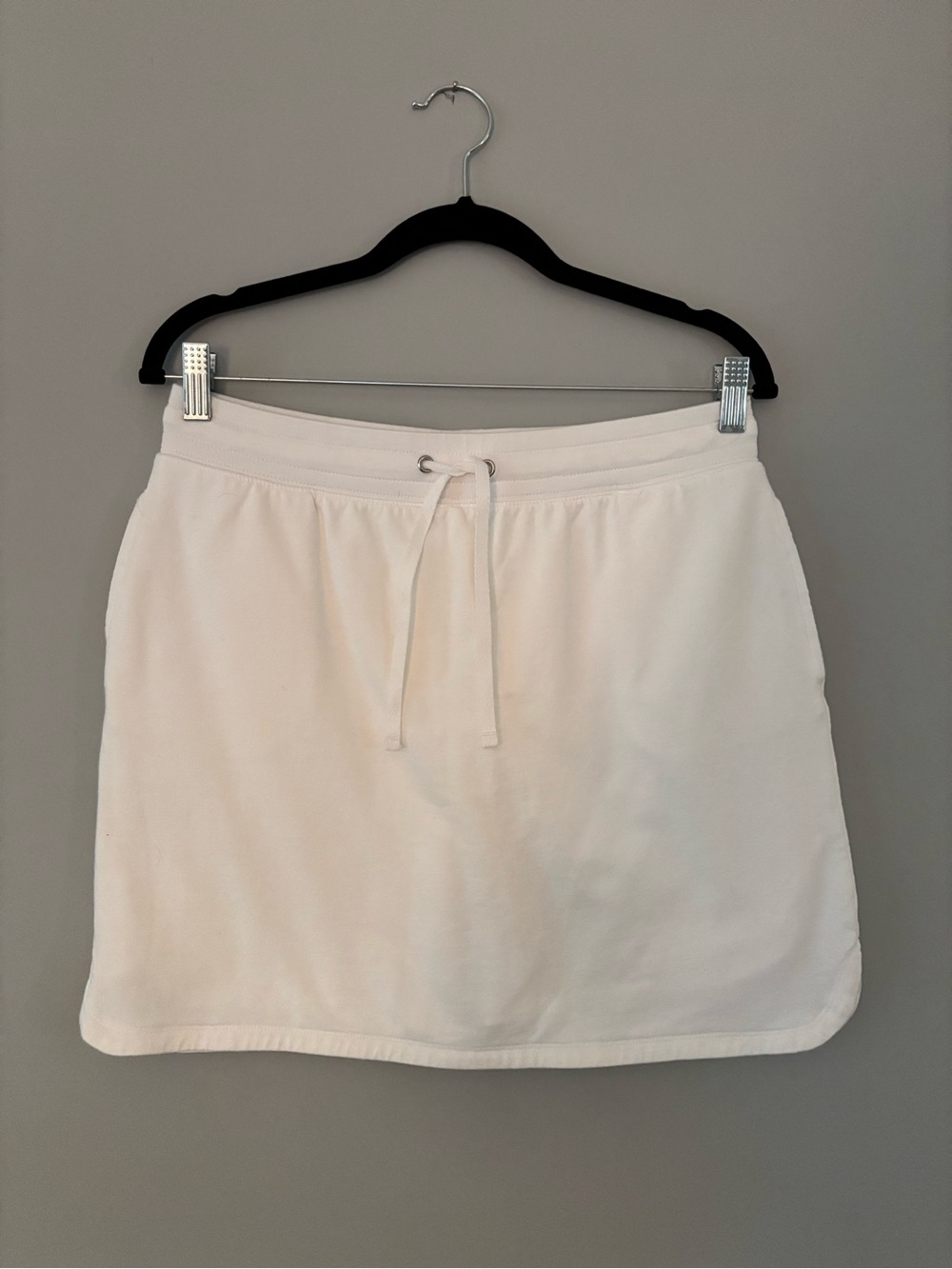 NWOT Karen Scott Sport white cotton stretch skort $35 - Small